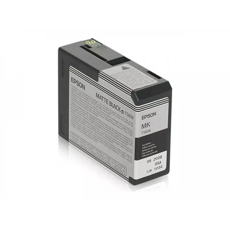 Tindikassett Epson C13T5808 Matt must — Originaalne Epsoni kassett, matt must