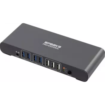 SpeaKa Professional SP-KVM-2P4K KVM-lüliti Hall (matt) (SP-13773904)