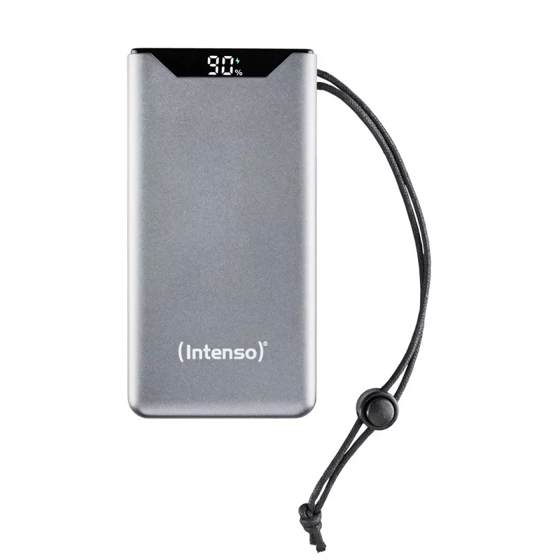 Akupank INTENSO 7332054 — 20000 mAh, PD 3.0 ja QC 3.0, 20 W, USB-A + USB-C, hall