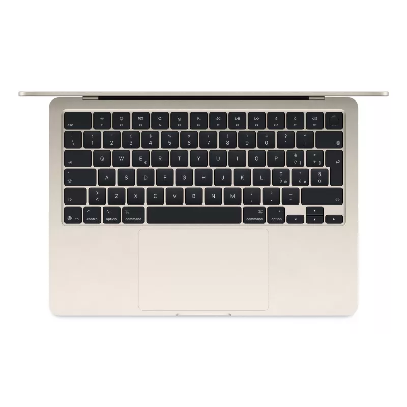MacBook Air 13, Starlight, M4 (10-CPU/10-GPU), 16GB, 512GB, saksa, 35W Dual USB-C Port toiteadapter, MW103D/A