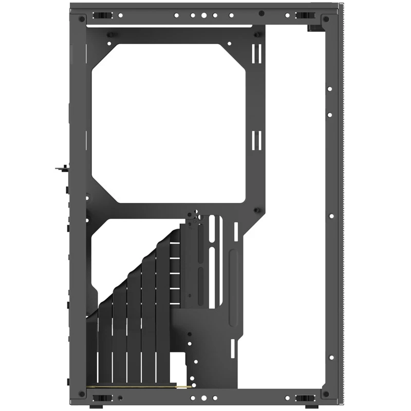 Supd Riseri lintkaabel - PCIe 4.0, 270 mm, must