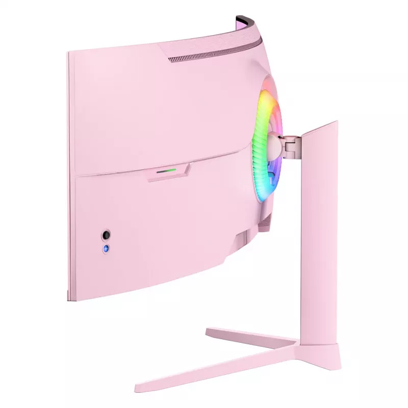 Kumer monitor Arozzi Nova 49” (124,5 cm) Dual QHD 5120×1440 LED VA 32:9 4 ms Roosa