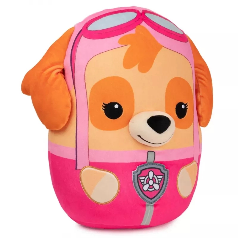 PAW Patrol Skye Squish Plush, ametlik mänguasi populaarsest joonissarjast, pehme topisloom alates 1. eluaastast, 12”