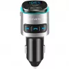 FM transmitter 4smarts 456201 Sigaretisüütepistik Must Hõbedane AM FM Bluetooth