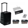 Kaasaskantav juhtmeta PA-süsteem Omnitronic MOM-10BT4 CD-mängija, USB, SD ja 2 laetava akuga