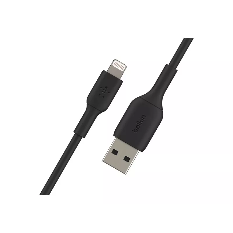 BELKIN PVC USB KAABEL USB-A - LIGHTNING, 1M, MUST