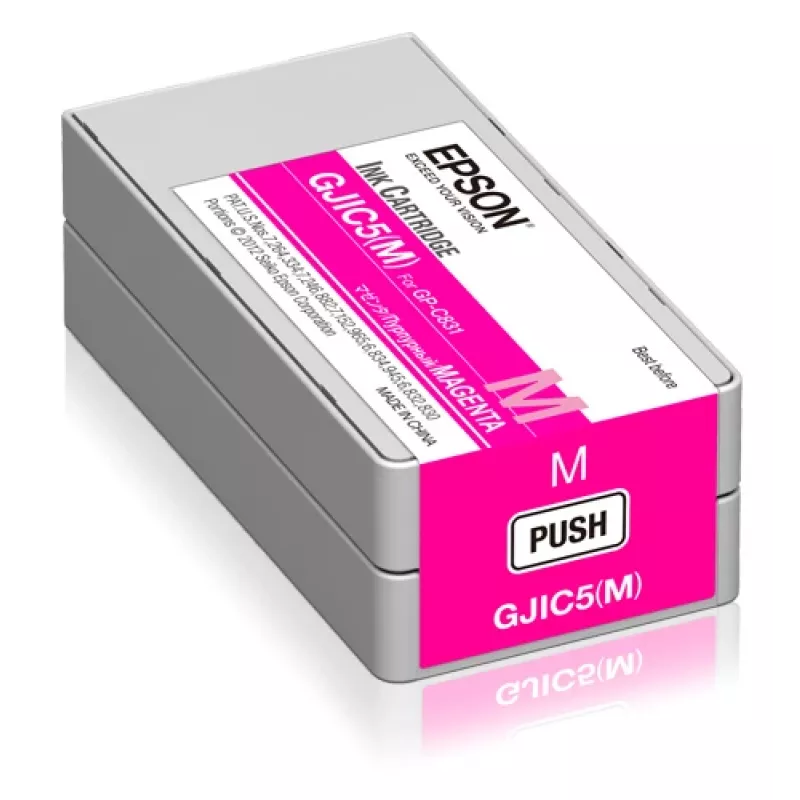 Epson GJIC5(M): tindikassett ColorWorks C831 jaoks (magenta) (MOQ=10)