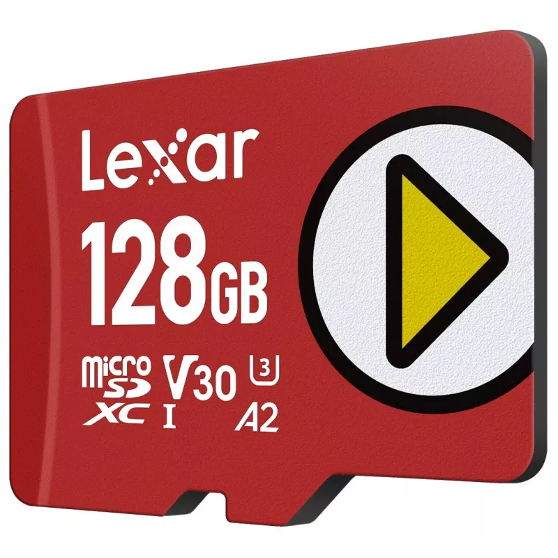 Lexar PLAY LMSPLAY128G-BNSNG 128 GB microSDXC mälukaart, UHS-I, klass 10