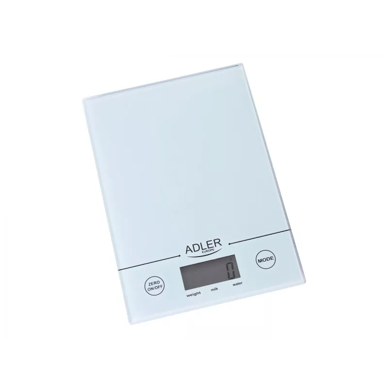 Adler AD 3138 w köögikaal Elektrooniline köögikaal Valge Tööpinnal asetsev Ruudukujuline