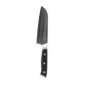 Kohersen Elegance Ebony Wood Santoku nuga Damaskuse teras 12,7 cm