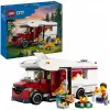 Ehitusmänguasi LEGO City Adventure Camper 60454, 385 tk, kõrgus 80 mm, vanusele 6+