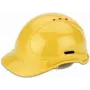 Kaitsepeakate cimco 140202 — polüetüleenist kaitsekiiver, valge/kollane, 350 g