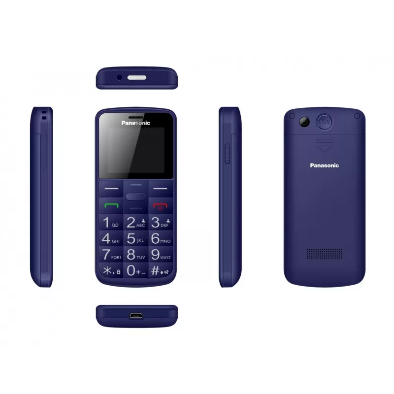 Mobiiltelefon eakatele KX-TU110 sinine