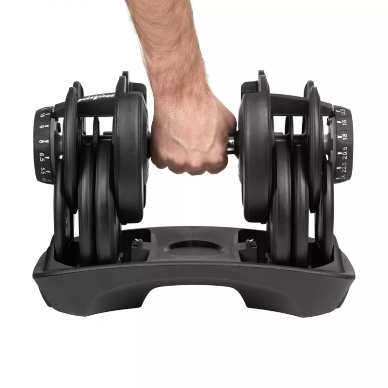 Reguleeritav malmist hantel Rebel RBA-2303 — kuni 24 kg, must, üksik