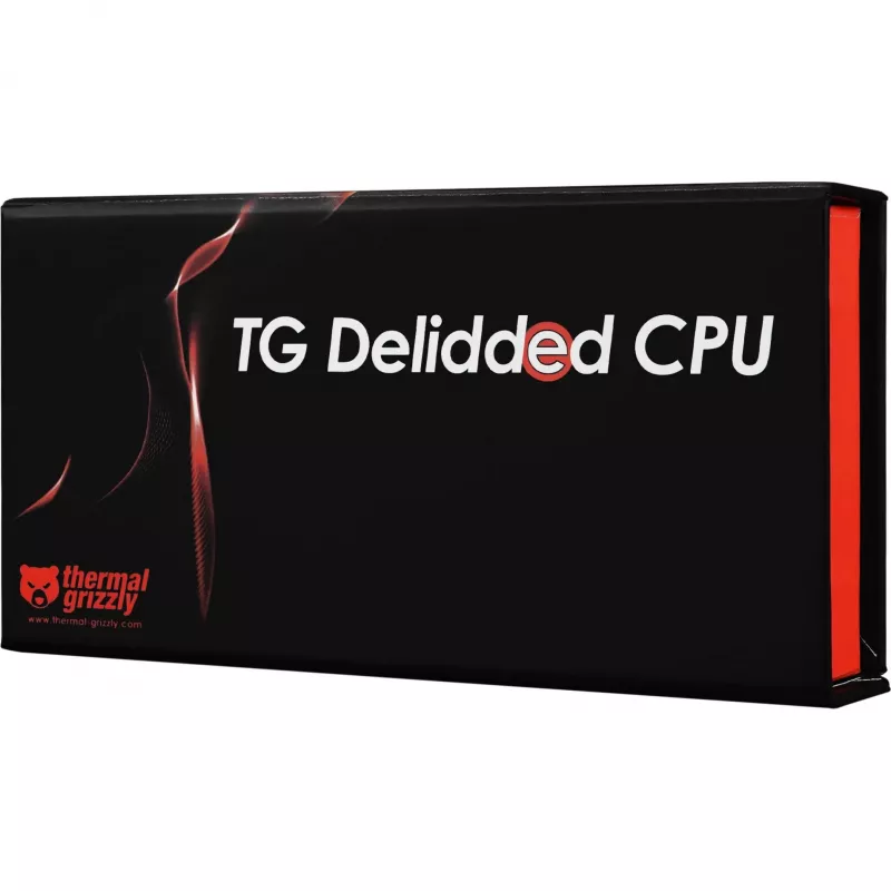 Thermal Grizzly deliditud protsessorikomplekt AMD Ryzen 9 9950X3D jaoks (karbis, deliditud, otsekontaktiga jahutusradiaatoritele)