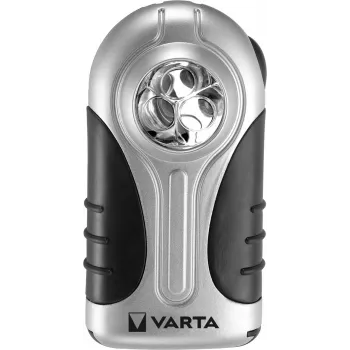 Käsilamp Varta 16647 Must Hõbedane