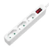 Pikendusjuhe LogiLink LPS230 1.5 m 3 vahelduvvoolupesaga siseruumidesse valge
