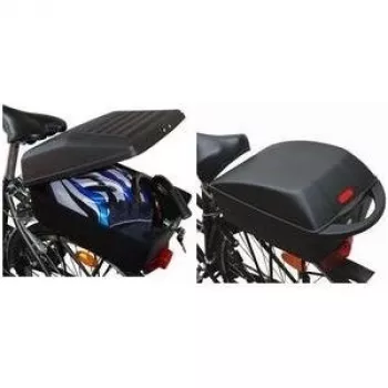 Jalgratta pagasikast FISCHER 86500 — lukustatav 15 L, must
