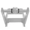 Asetek SimSports Front Mount for Podium Brackets - must, 70 mm poldiring