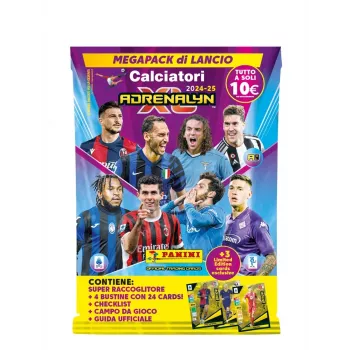 Vahetuskaartide stardikomplekt PANINI Italian League 2025 Mega Starter Set