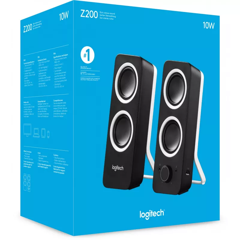 Kõlar | LOGITECH | Must | 980-000810
