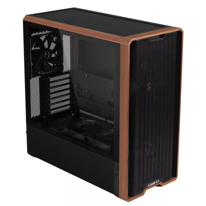 PC korpus Lian Li Lancool LAN217X Midi Tower Must, Puit