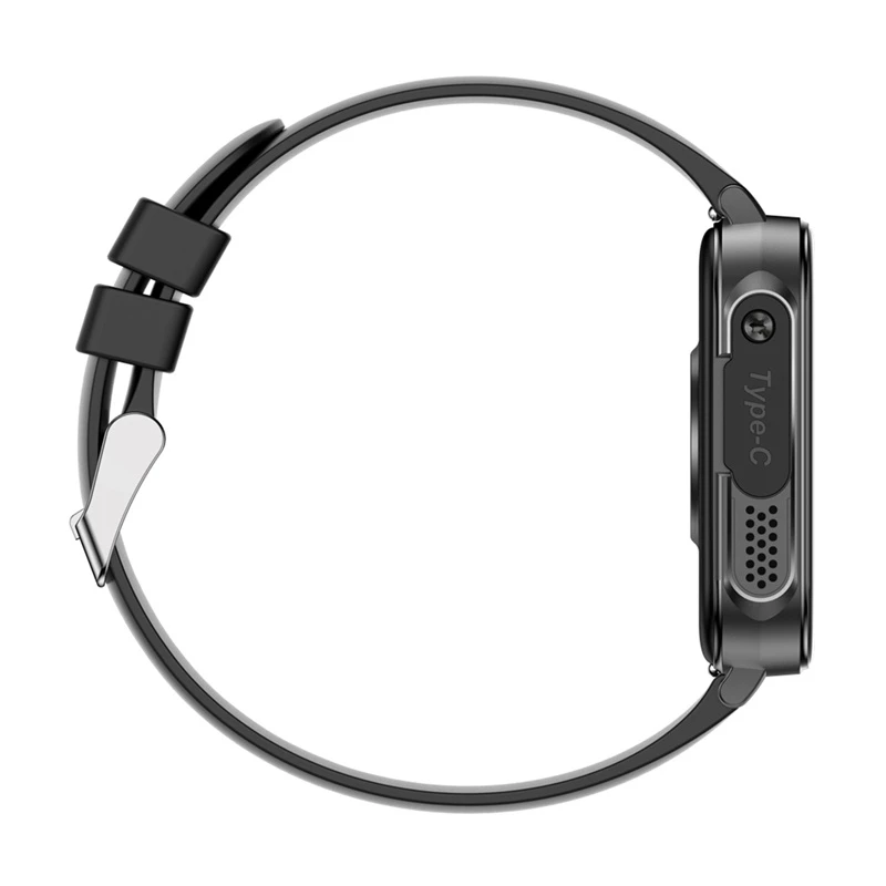 Smartwatch Colmi P80 must — randmel kantav, värvilise ekraaniga, tervise- ja aktiivsuse jälgimine