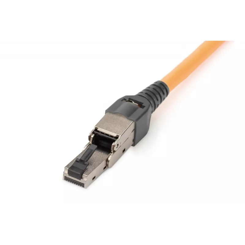 Digitus CAT 6A Field Termination Plug painutatav STP tolmukorgiga RJ-45 emane hõbedane