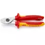 Knipex 95 16 165 T kaabli krimpsitangid Krimpsimistööriist Must, Kollane