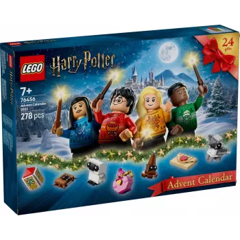 Ehitusmänguasi LEGO Harry Potter Advendikalender 2025 komplekt 76456 — 278 osa, 8 minifiguuri, vanusele 7+