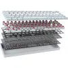 Deltaco GAM-100-W-DE. Tastatur Formfaktor: 65%. Tastatur-Stil: Gerade. Geräteschnittstelle: USB + Bluetooth, Tastatur-Key Switch: Mechanischer Switch,