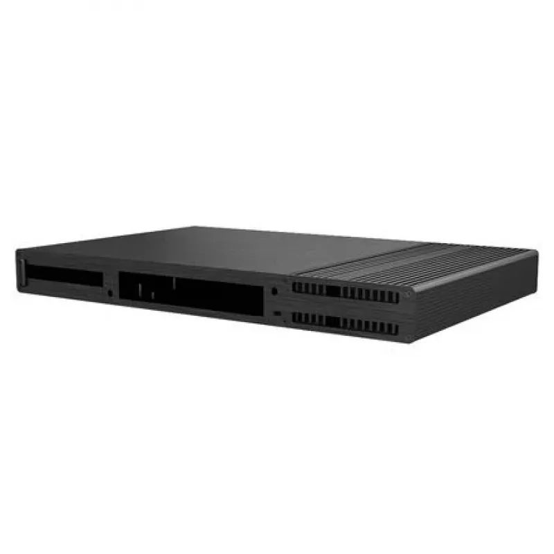Arvutikorpus Akasa Galileo TU2 Plus MKII Mini-ITX korpus – must