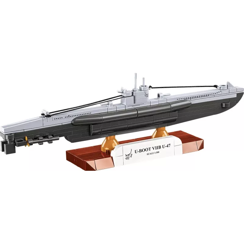 Mudellaev allveelaev Cobi U-47 T.VIIB 1:300 komplekt, bränd Cobi, mudel 4858