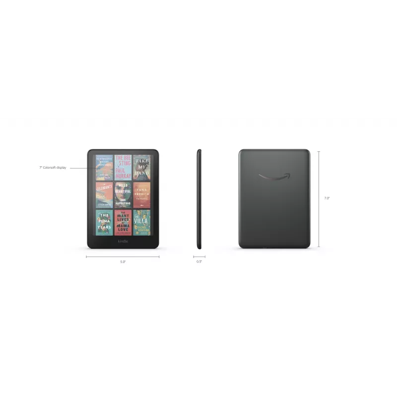 Amazon Kindle Colorsoft Signature Ed. e-luger Puuteekraan 32 GB Wi-Fi Must