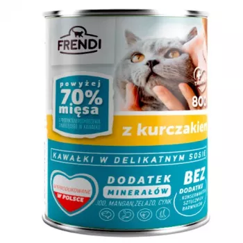 Märg kassitoit Frendi tükid kanakastmes 800 g