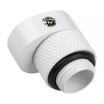 BitsPower X-Cross adapter G1/4 tolline isane G1/4 tollisele emasele, 5 mm nihe, valge