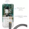 Koaksiaalkaabel MikroTik ACSMAUFL SMA emane sirge 1 m must