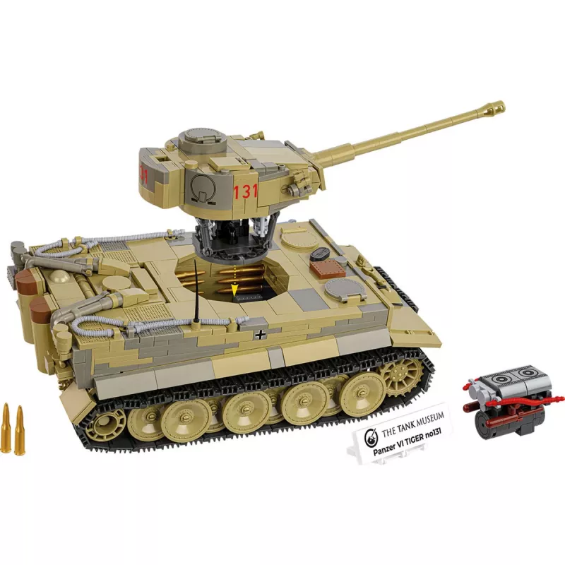 Ehituskomplekt COBI Panzer VI Tiger no131 1275 tükki