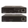 Eaton Tripp Lite Series USB-C to HDMI üle Cat6 pikenduskomplekt KVM-toega, 4K 60Hz, 4:4:4, saatja/vastuvõtja, USB, PoC, HDCP 2.2, kuni 70 m, TAA