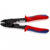 Knipex 97 21 215 B Crimptang Must, Sinine, Punane