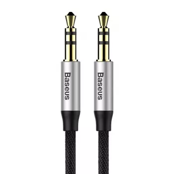 Baseus Yiven Audio kaabel kaabel 3.5 male Audio M30 1.5M Hõbedane+ Must