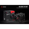 Kõik-ühes vedelikjahutus SAVIO BLADE SET 120 mm ventilaator 1800 p/min 32 sone Must