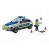 Playmobil politseiauto sireeni ja vilkuva tulega, mitmevärviline, plast, 3+