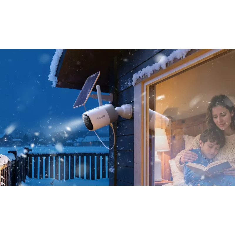 Välisbulletkaamera Reolink Altas Series G650 koos SolarPanel 3-ga — 4 MP, 4 mm, IP66, H.264/H.265, Micro SD kuni 512 GB