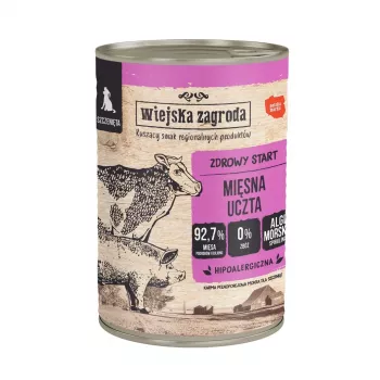 Wiejska Zagroda koeratoit kalkuni- ja lambalihaga, 800 g