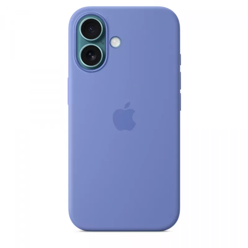 iPhone 16 Silicone Case with MagSafe - Periwinkle