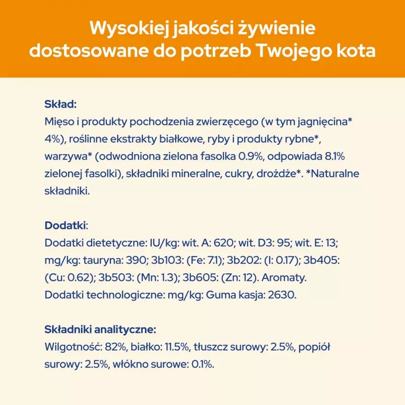 PURINA Cat Chow Lamb, rohelised oad – märg kassitoit – 10x85 g