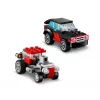 LEGO Creator 2-in-1 lameveoauto koos helikopteriga komplekt 31146, ümberehitatav mudel lastele