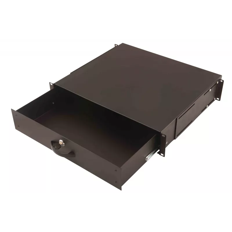 Klaviatuurisahtel dokumendihoidikuga Digitus DN-19 KEY-2U-SW