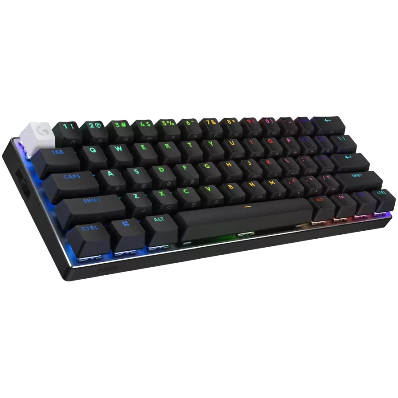 LOGITECH PRO X 60 LIGHTSPEED juhtmeta mänguklaviatuur (taktiline) - MUST - PAN - 2.4GHZ/BT - EMEA28i-935 - TAKTILINE LÜLITI